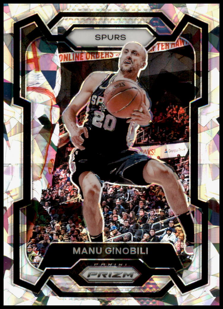 2023-24 Panini Prizm #190 Manu Ginobili Prizms Ice