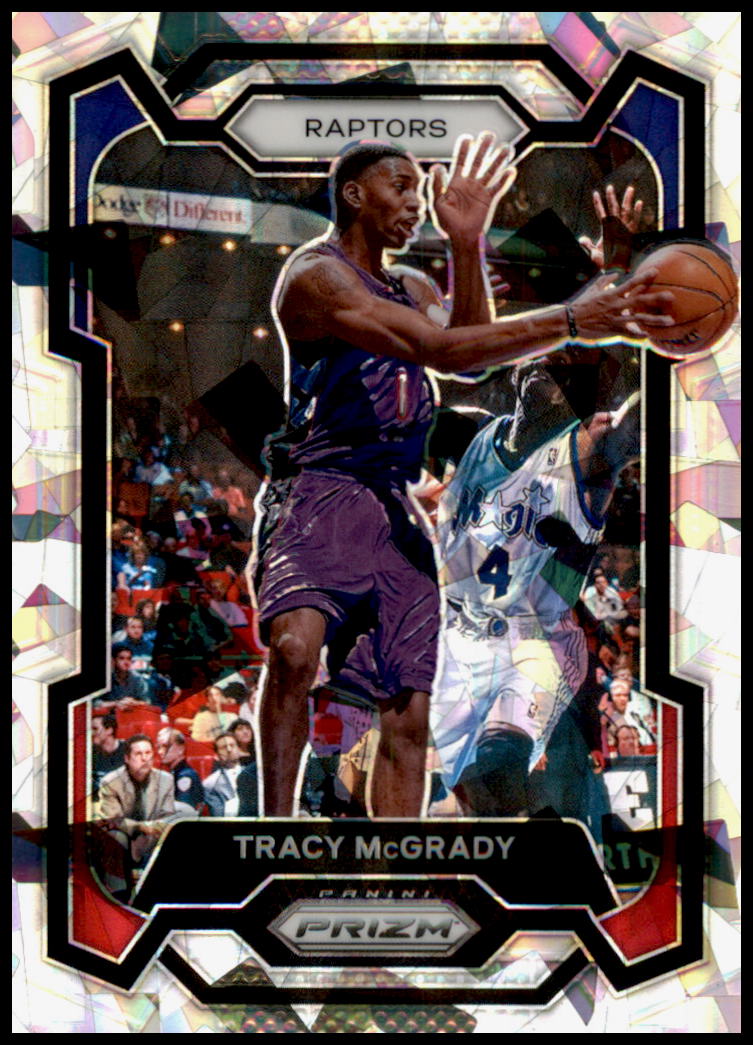 2023-24 Panini Prizm #196 Tracy McGrady Prizms Ice