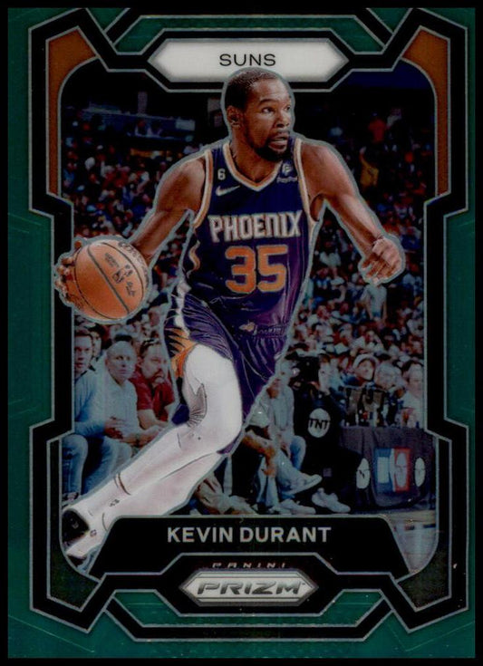 2023-24 Panini Prizm #5 Kevin Durant Prizms Green