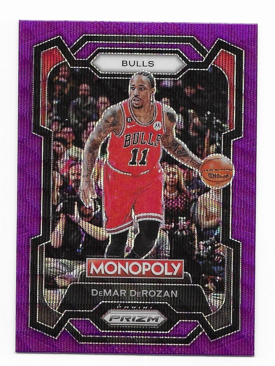 2023-24 Panini Prizm Monopoly #16 DeMar DeRozan Purple