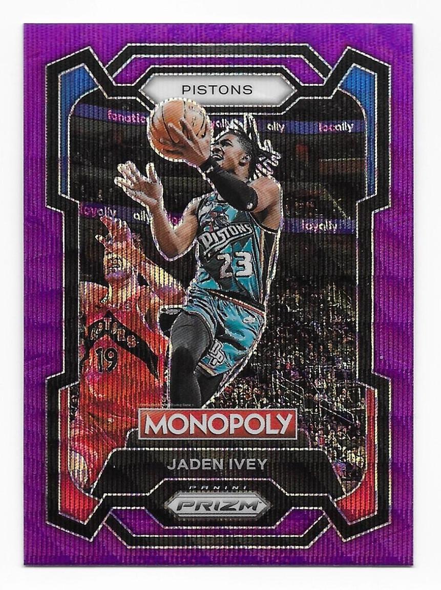 2023-24 Panini Prizm Monopoly #26 Jaden Ivey Purple