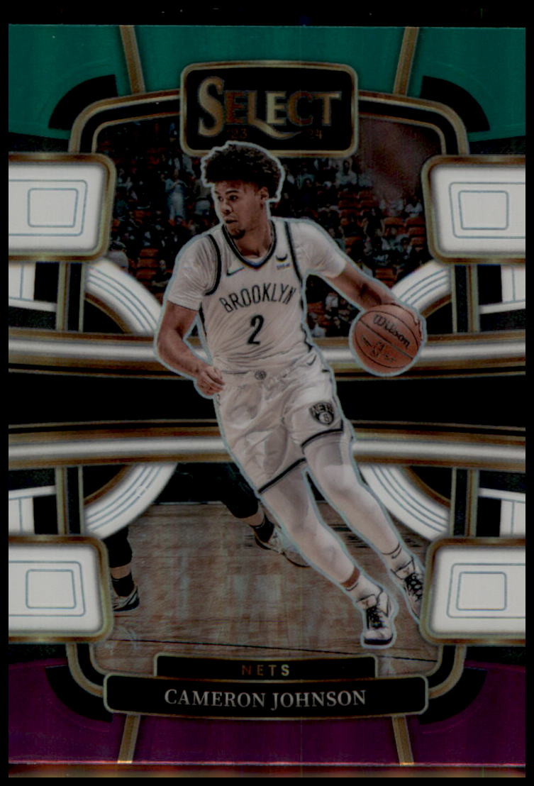 2023-24 Panini Select #12 Cameron Johnson Tri-Color Prizms