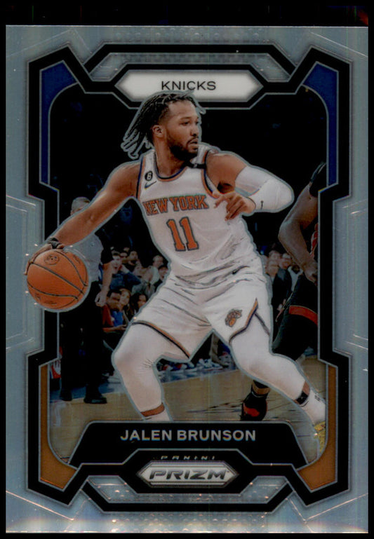 2023-24 Panini Prizm #9 Jalen Brunson Prizms Silver