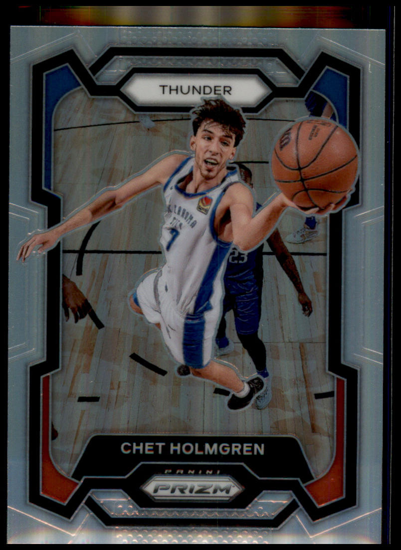 2023-24 Panini Prizm #115 Chet Holmgren Prizms Silver