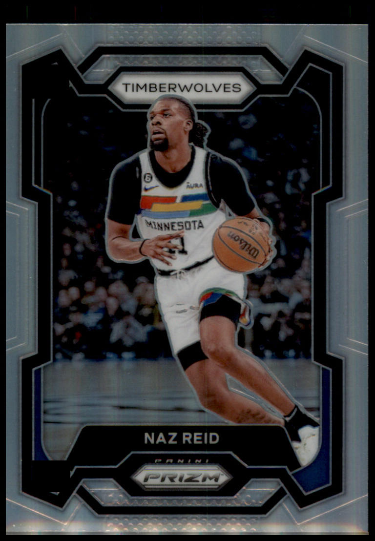 2023-24 Panini Prizm #204 Naz Reid Prizms Silver