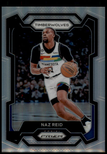 2023-24 Panini Prizm #204 Naz Reid Prizms Silver