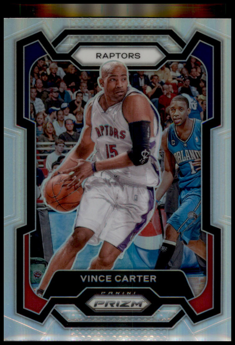 2023-24 Panini Prizm #195 Vince Carter Prizms Silver