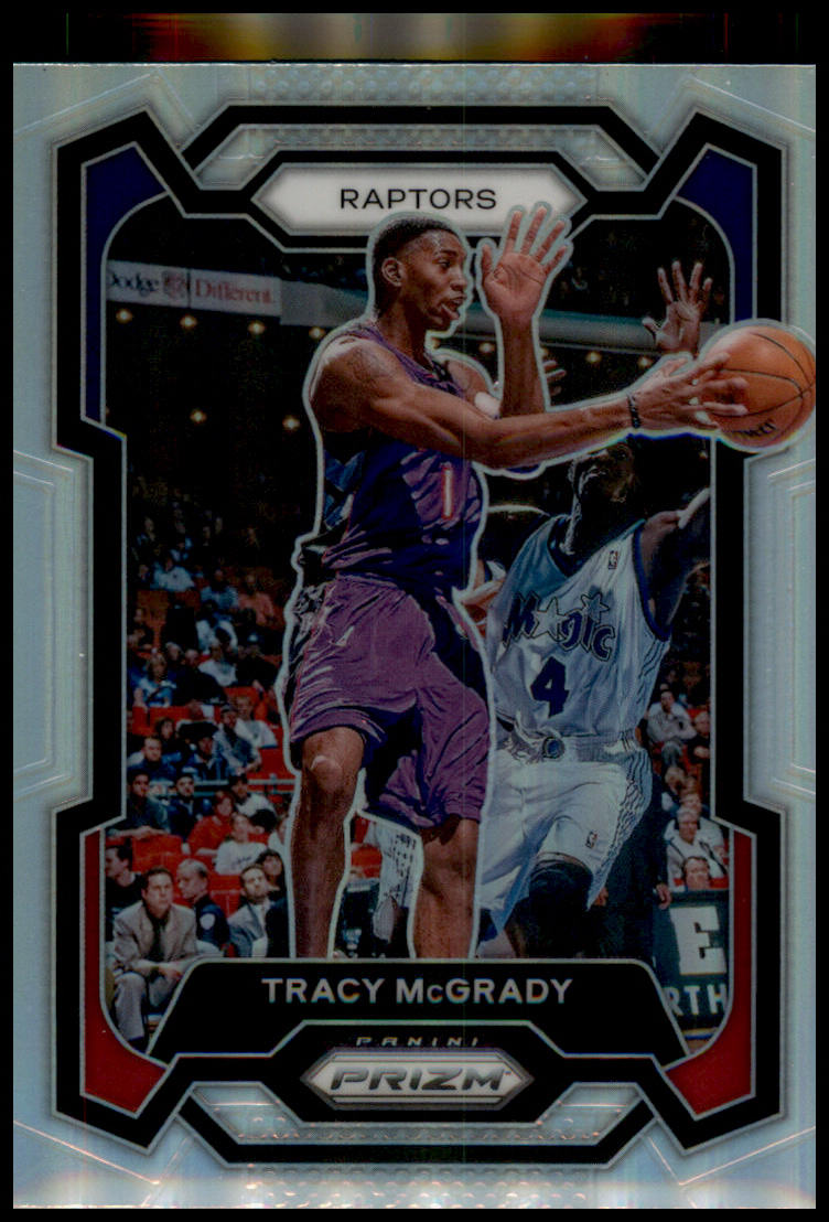 2023-24 Panini Prizm #196 Tracy McGrady Prizms Silver