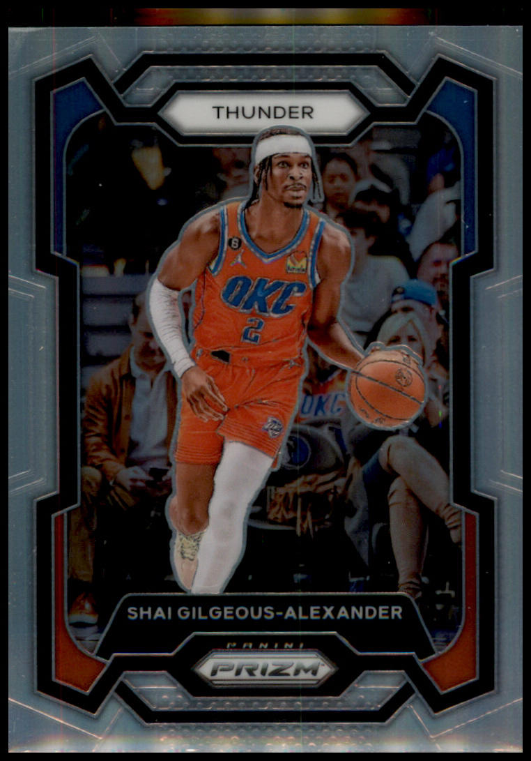 2023-24 Panini Prizm #85 Shai Gilgeous-Alexander Prizms Silver