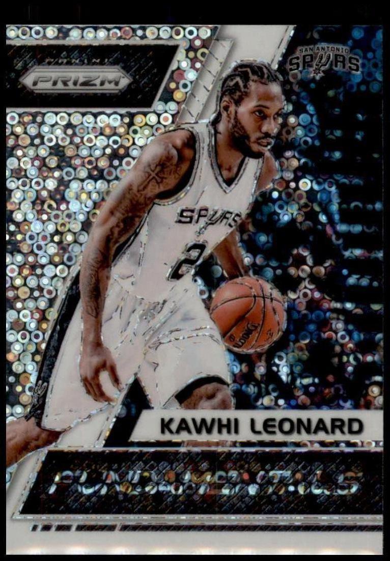 2017-18 Panini Prizm #37 Kawhi Leonard Fundamentals Prizms Fast Break