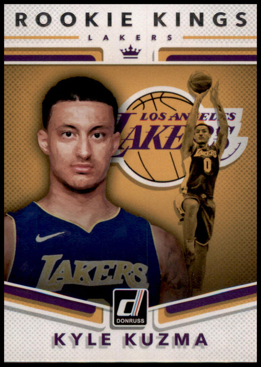 2017-18 Donruss #25 Kyle Kuzma Rookie Kings