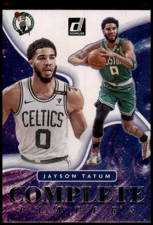 2021-22 Donruss #13 Jayson Tatum Complete Players