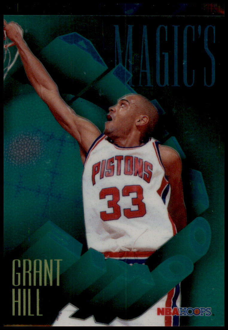 1994-95 Hoops #FAR-3 Grant Hill Magic's All-Rookies Foil-Tech