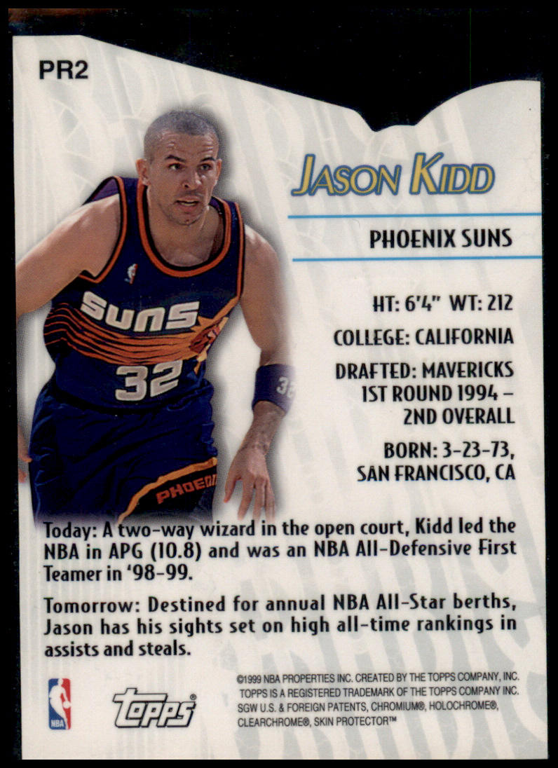 1999-00 Topps #PR2 Jason Kidd Prodigy