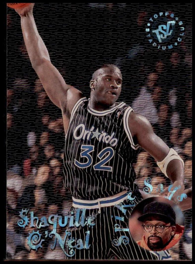 1995-96 Stadium Club #SS9 Shaquille O'Neal Spike Says