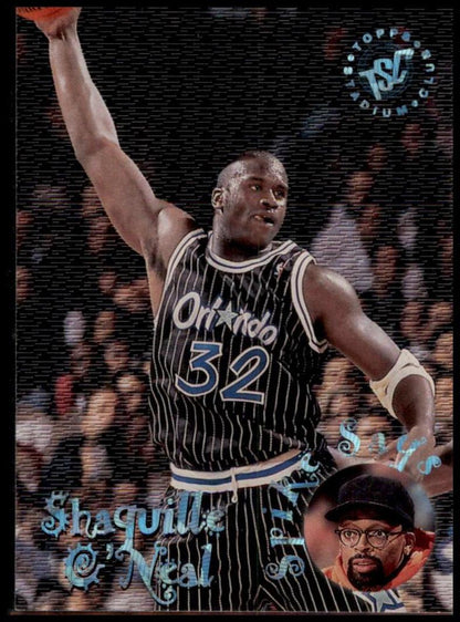 1995-96 Stadium Club #SS9 Shaquille O'Neal Spike Says