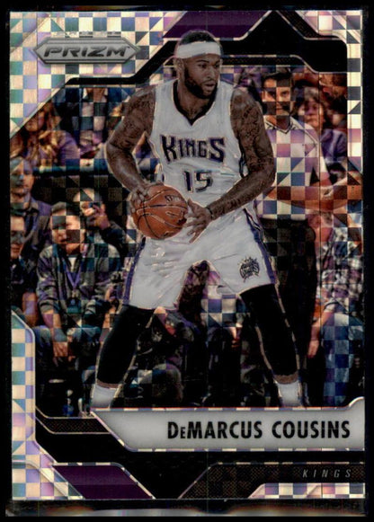 2016-17 Panini Prizm #111 DeMarcus Cousins Starburst Prizms