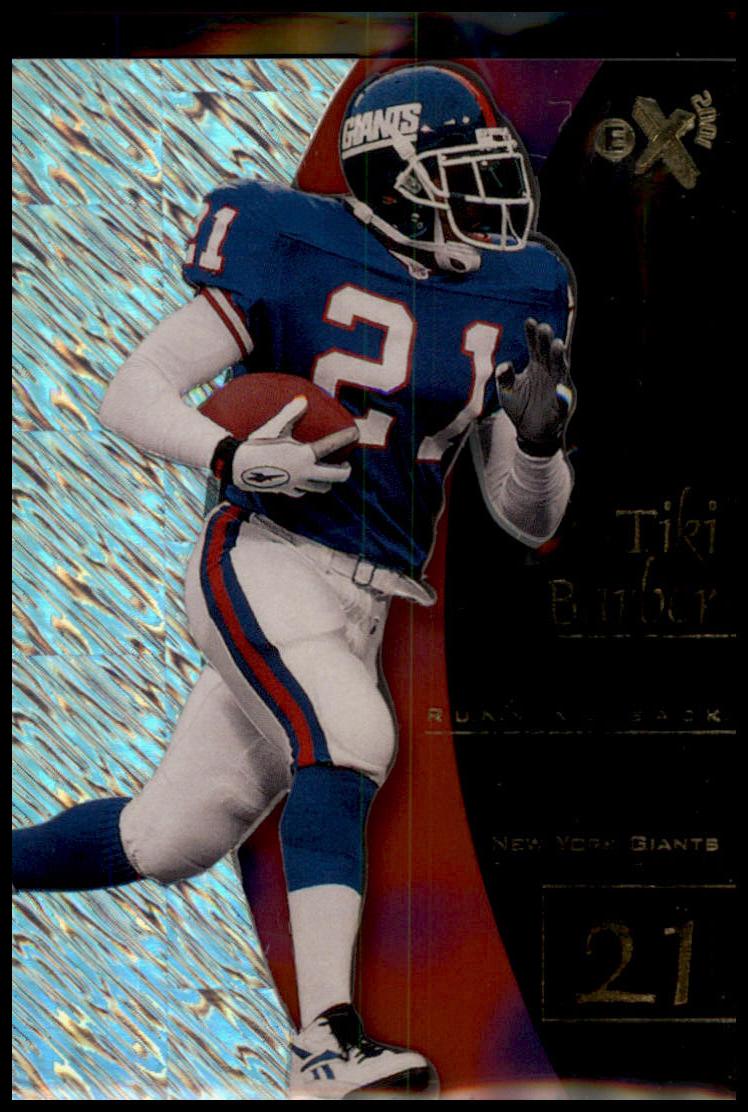 1998 SkyBox E-X2001 #40 Tiki Barber