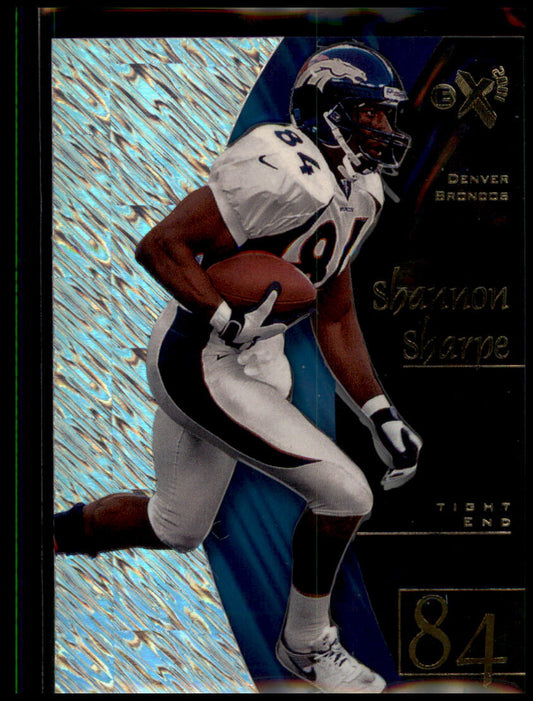 1998 SkyBox E-X2001 #31 Shannon Sharpe