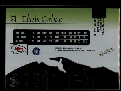 1998 SkyBox E-X2001 #21 Elvis Grbac