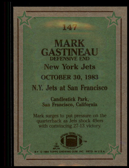 1984 Topps #147 Mark Gastineau