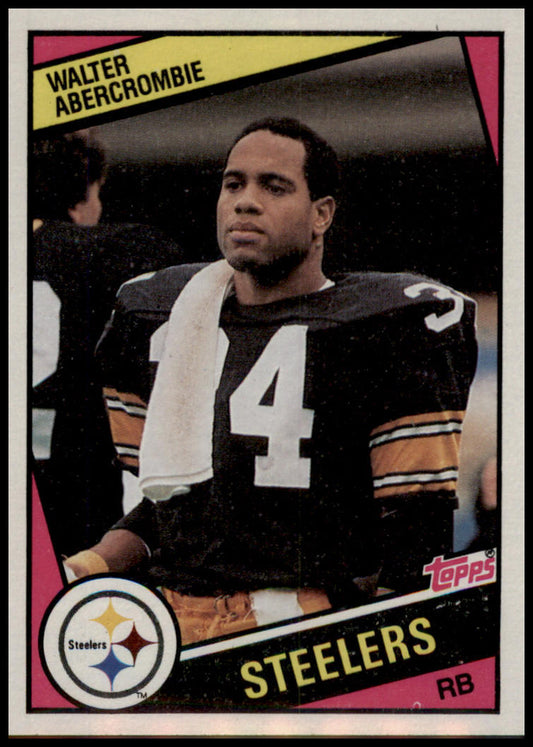 1984 Topps #160c Walter Abercrombie