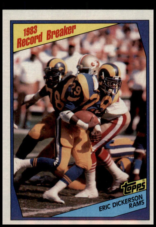 1984 Topps #1 Eric Dickerson