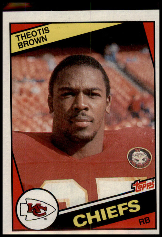 1984 Topps #86 Theotis Brown