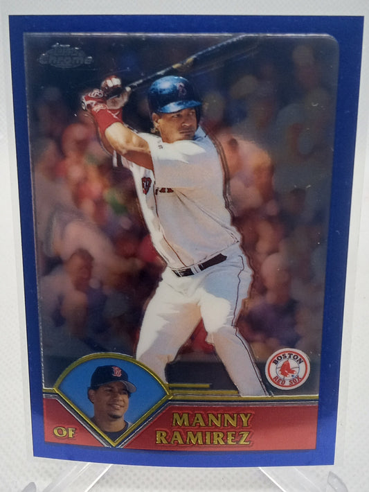 2003 Topps Chrome #365 Manny Ramirez