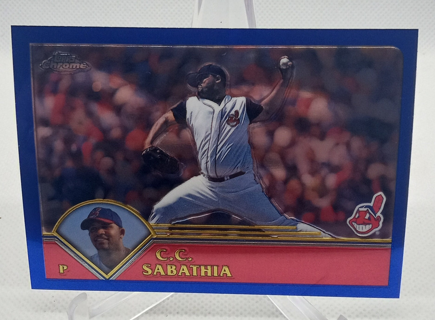 2003 Topps Chrome #196 C.C. Sabathia