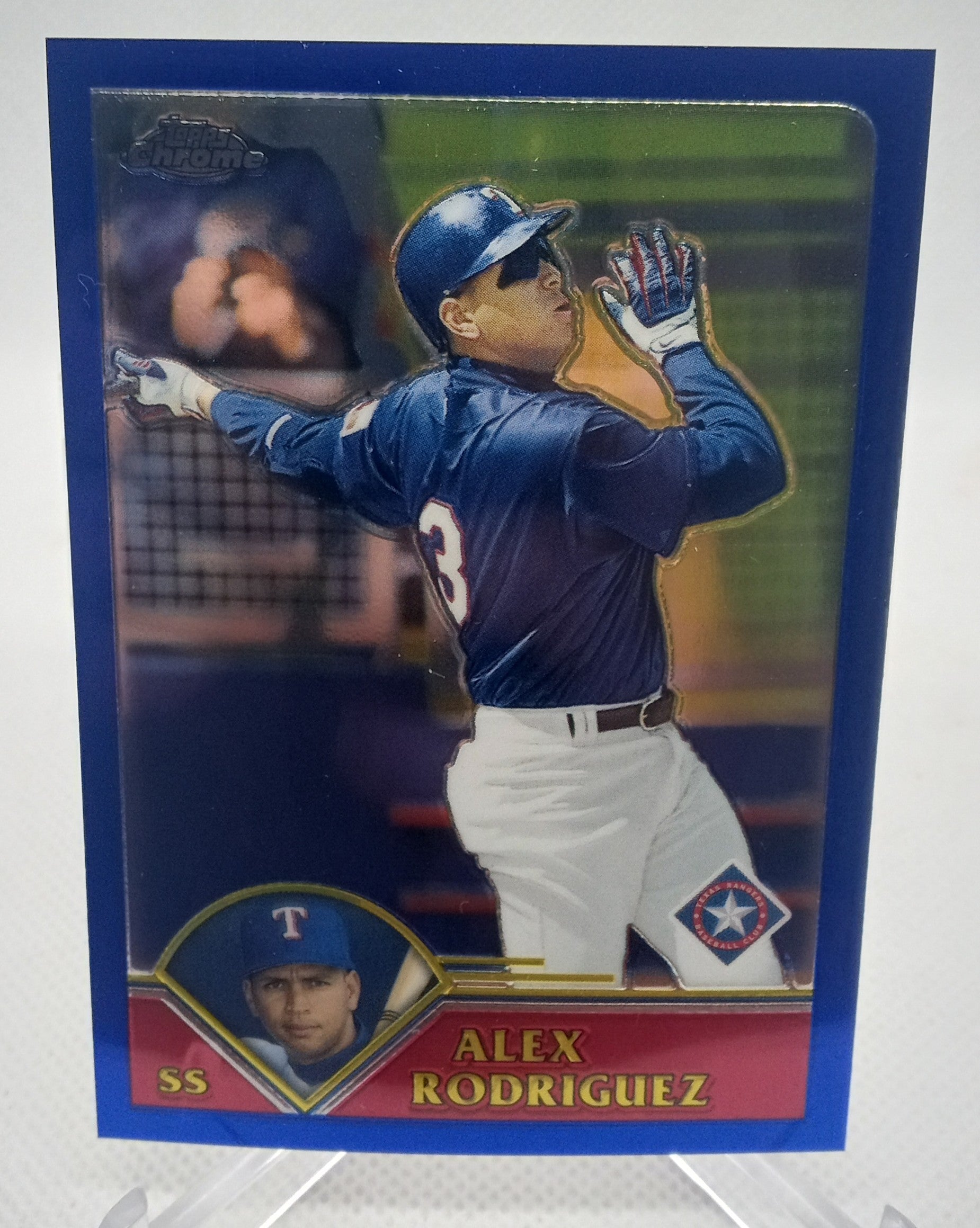 2003 Topps Chrome #1 Alex Rodriguez