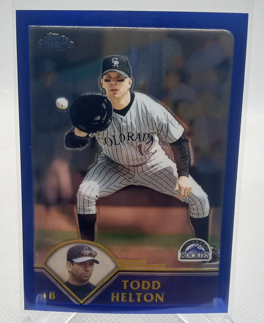 2003 Topps Chrome #6 Todd Helton