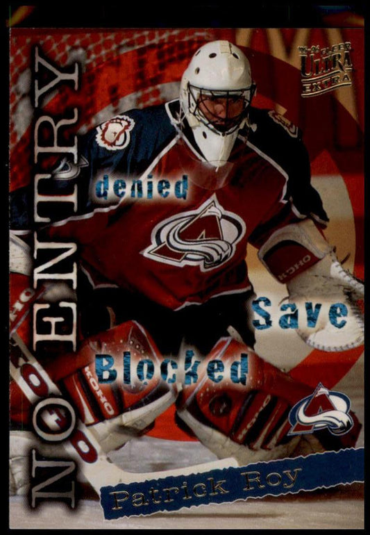 1995-96 Ultra #377 Patrick Roy