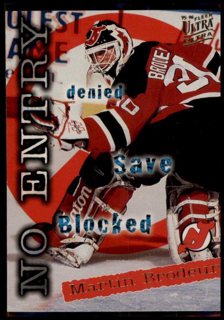 1995-96 Ultra #366 Martin Brodeur