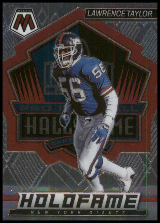 2022 Panini Mosaic Holofame Lawrence Taylor