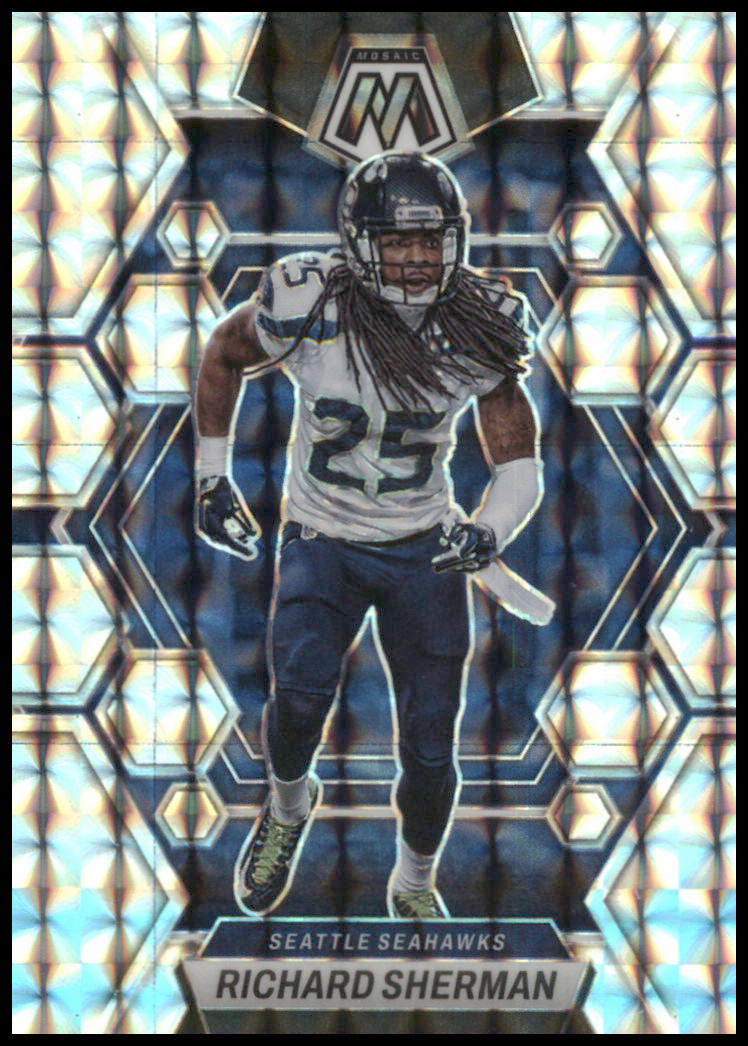 2023 Mosaic Silver Prizm Richard Sherman