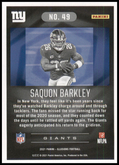 2021 Illusions Saquon Barkley