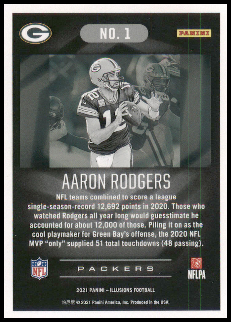 2021 Illusions Aaron Rodgers