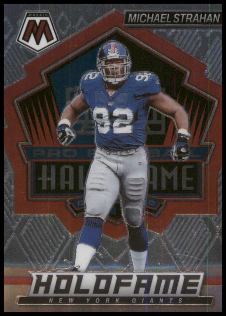 2022 Panini Mosaic Holofame Michael Strahan