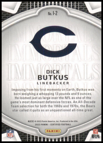 2023 Certified Immortals Dick Butkus