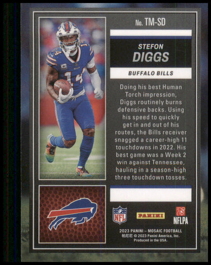 2023 Mosaic Touchdown Masters Stefon Diggs