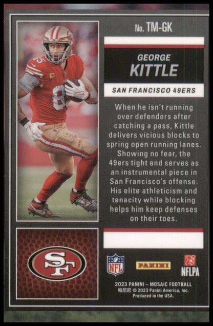 2023 Mosaic Touchdown Masters George Kittle