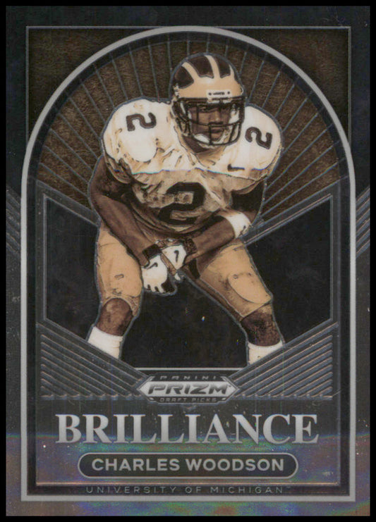 2023 Panini Prizm Draft Picks Brilliance Charles Woodson