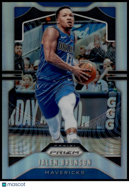 2019-20 Panini Prizm #78 Jalen Brunson Prizms Silver