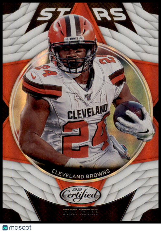 2020 Panini Certified #CS-NC Nick Chubb Certified Stars