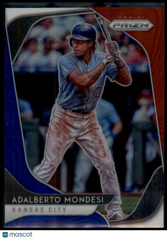 2020 Panini Prizm #99 Adalberto Mondesi Red, White and Blue Prizm