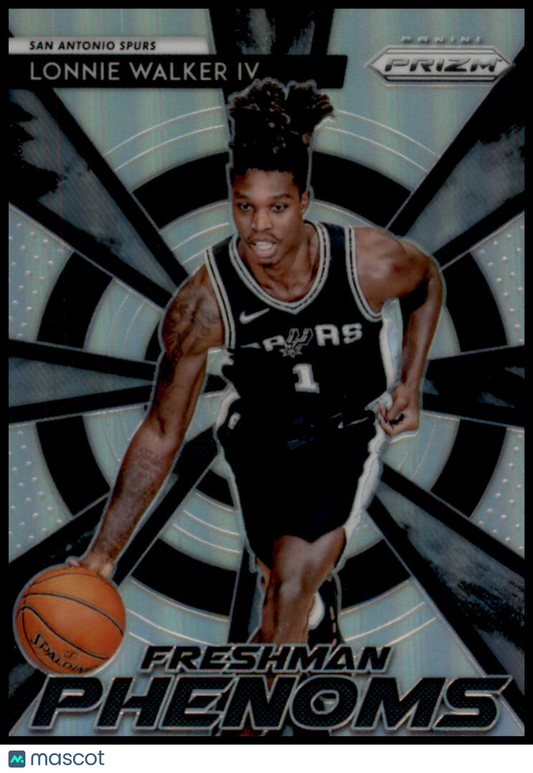 2018-19 Panini Prizm #8 Lonnie Walker IV Freshman Phenoms Silver