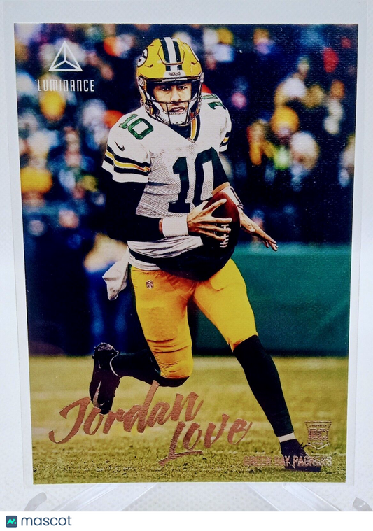 Jordan Love 2020 Panini Chronicles Luminance Rookie Card #204 Packers 🔥🔥