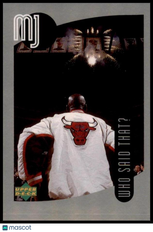 1998 Upper Deck Michael Jordan Stickers #107 Michael Jordan