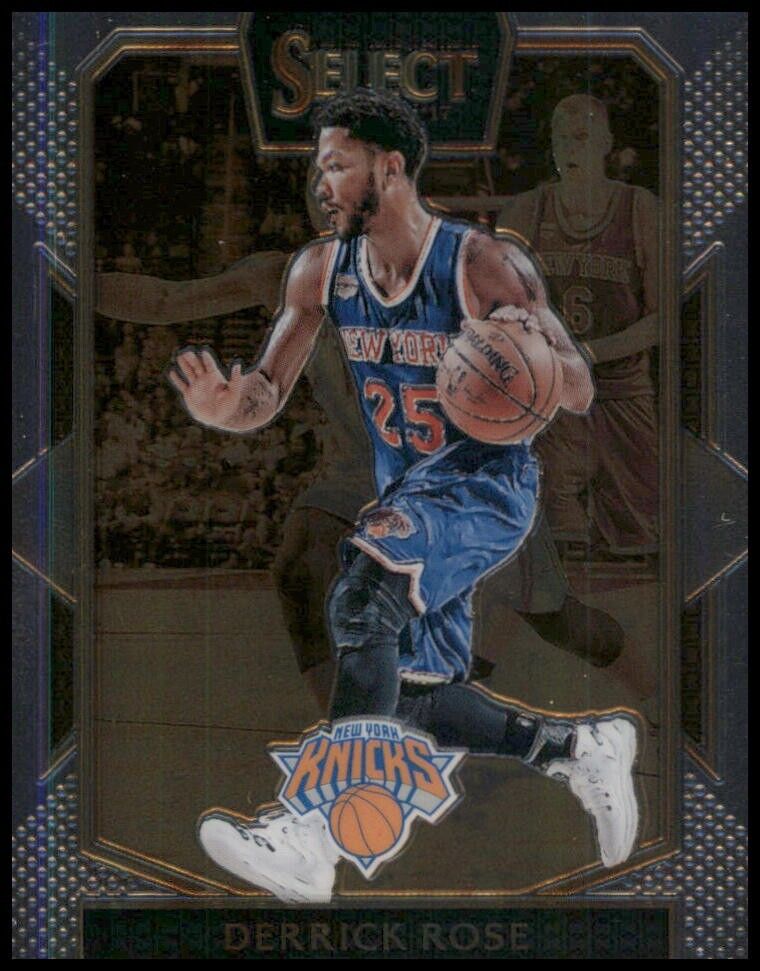 2016-17 panini select courtside derrick rose #243